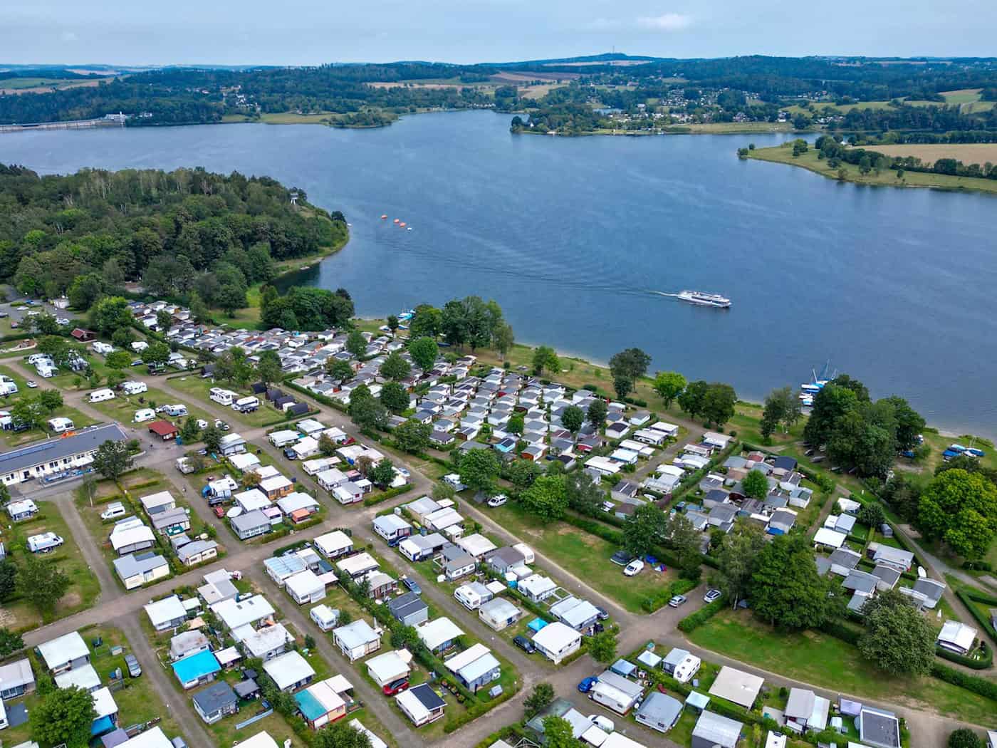Sajonia atrae a más turistas: fuerte crecimiento en el sector del camping