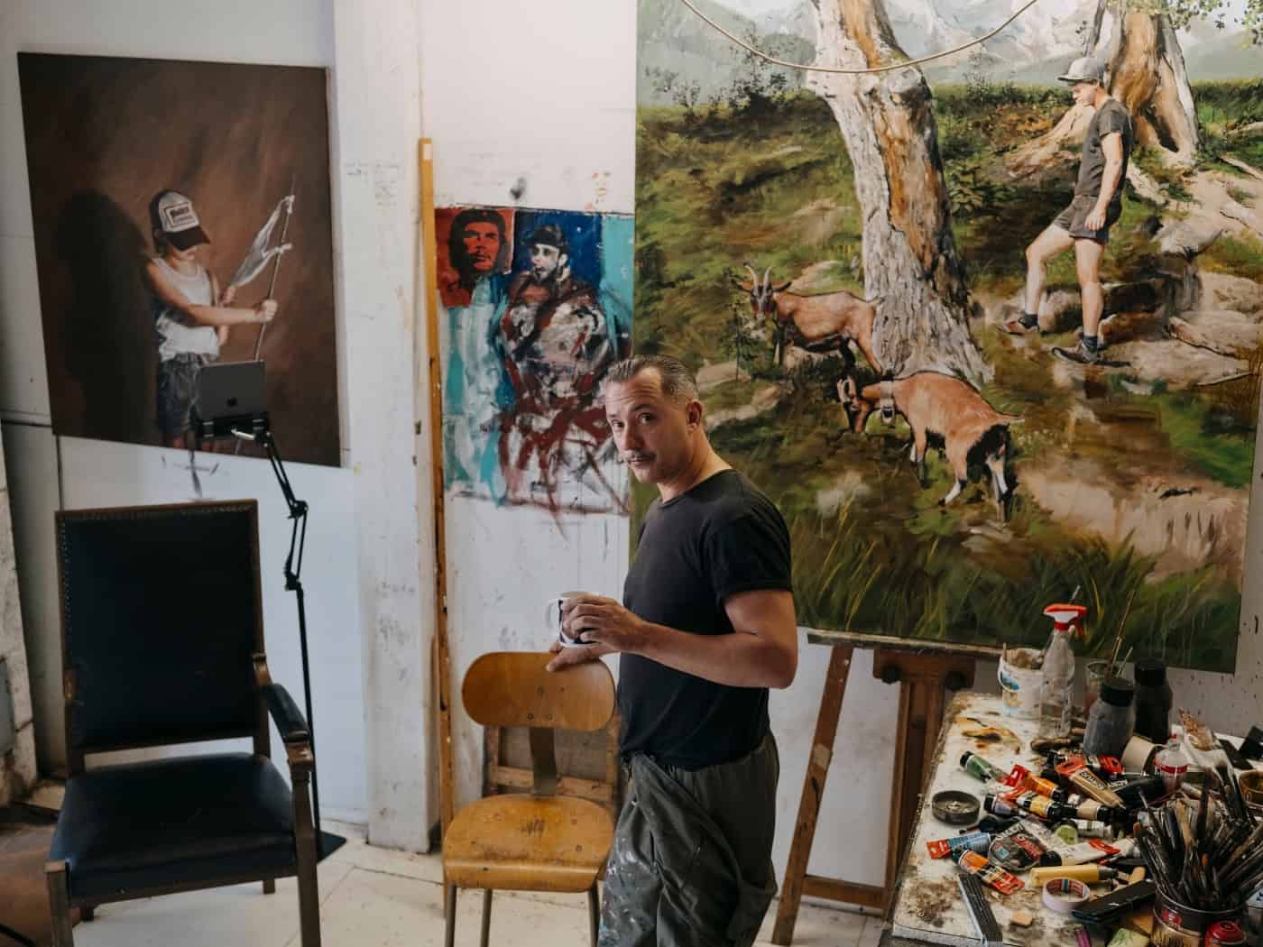 Offenes Atelier mit Stephan Popella in Kamenz