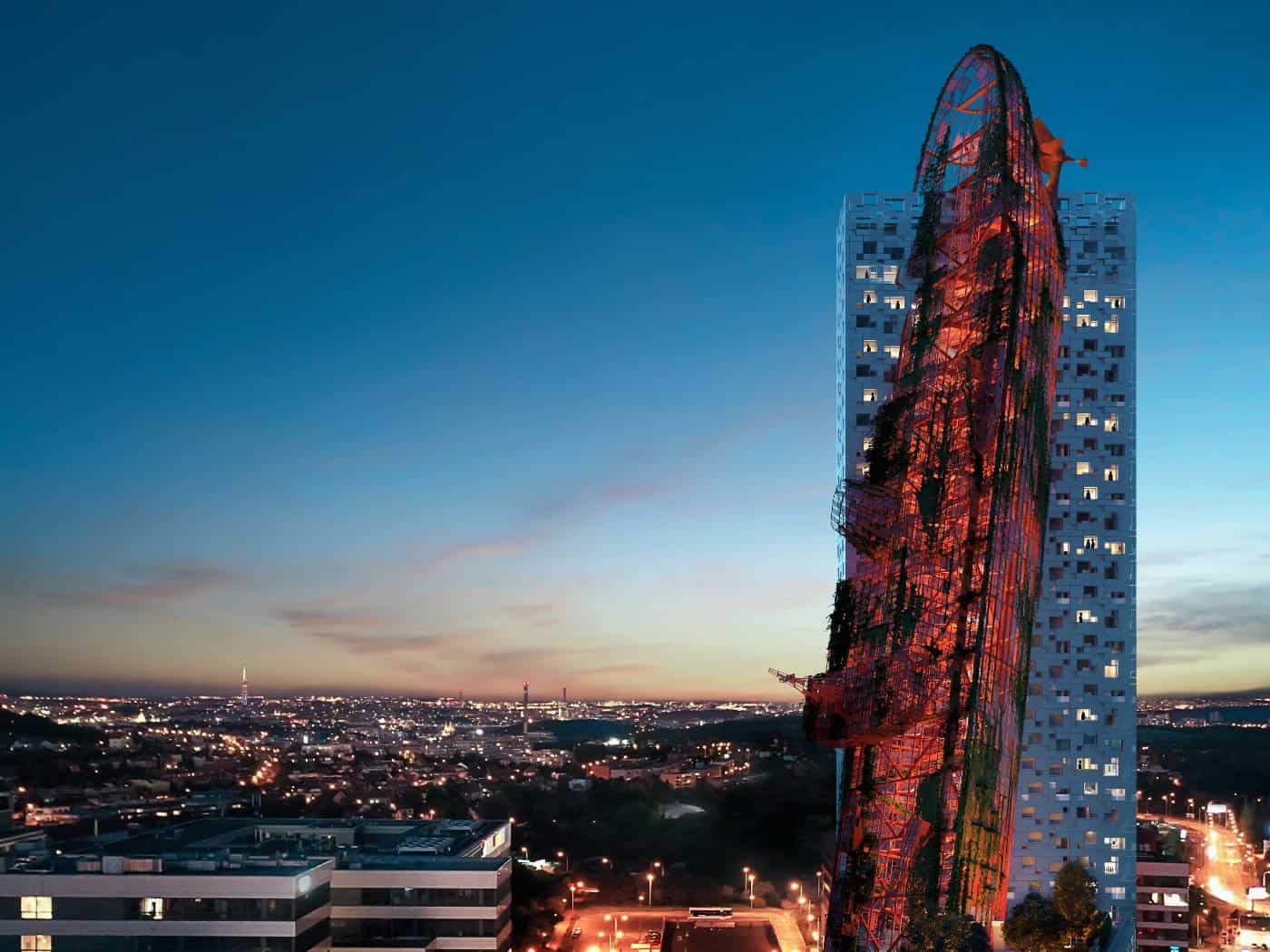 Prager Wolkenkratzer Top Tower erhält Baugenehmigung