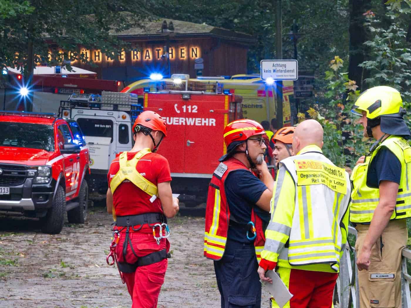 Unwetter: Felsenbühne in Rathen sagt Vorstellungen ab