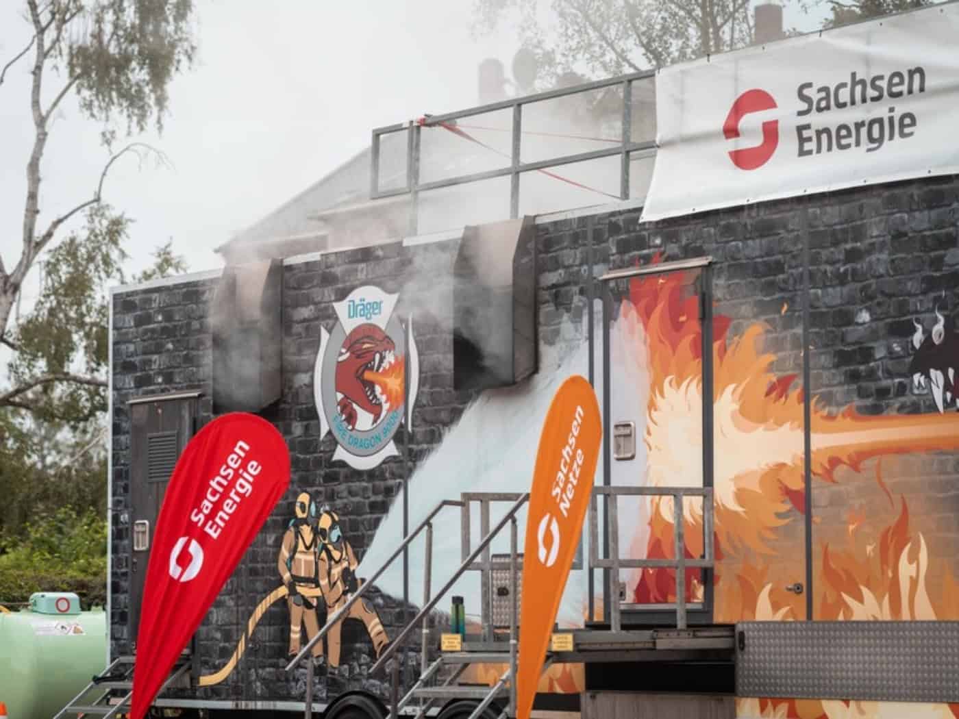 Glaubitz: Training im Container bei 400 Grad Hitze