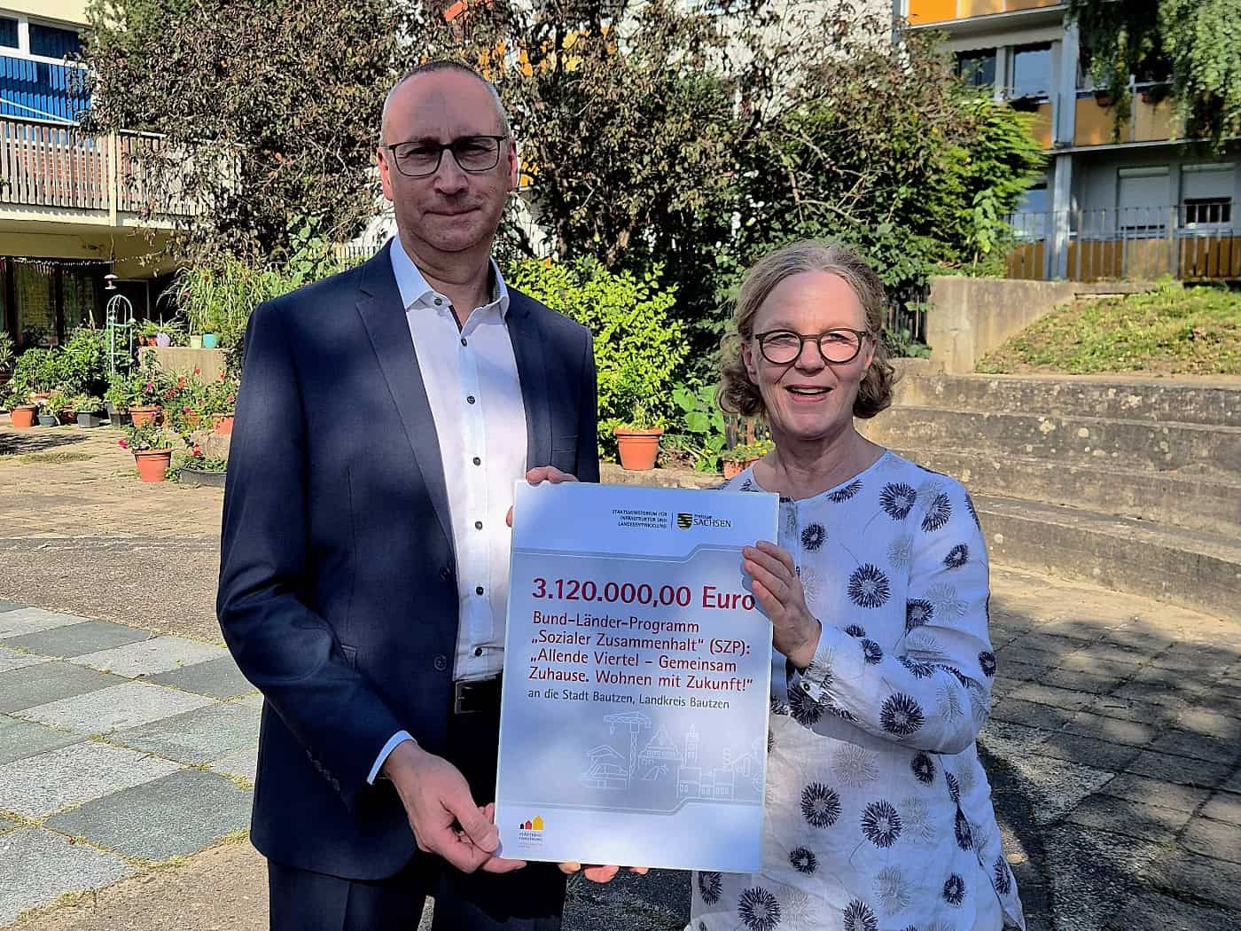 Fast 10 Millionen Euro für das Allende-Viertel in Bautzen