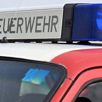Brand auf Autohausgelände in Torgau