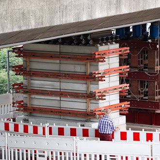 Brücke Budapester Straße in Dresden ab Montag wieder frei