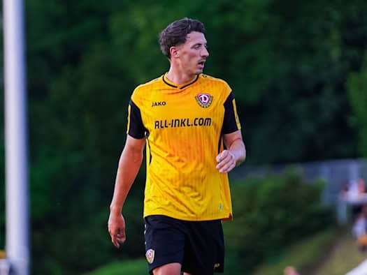 DFB Pokal: Dynamo Dresden Spieler Nicolai Rapp während des Spiels.