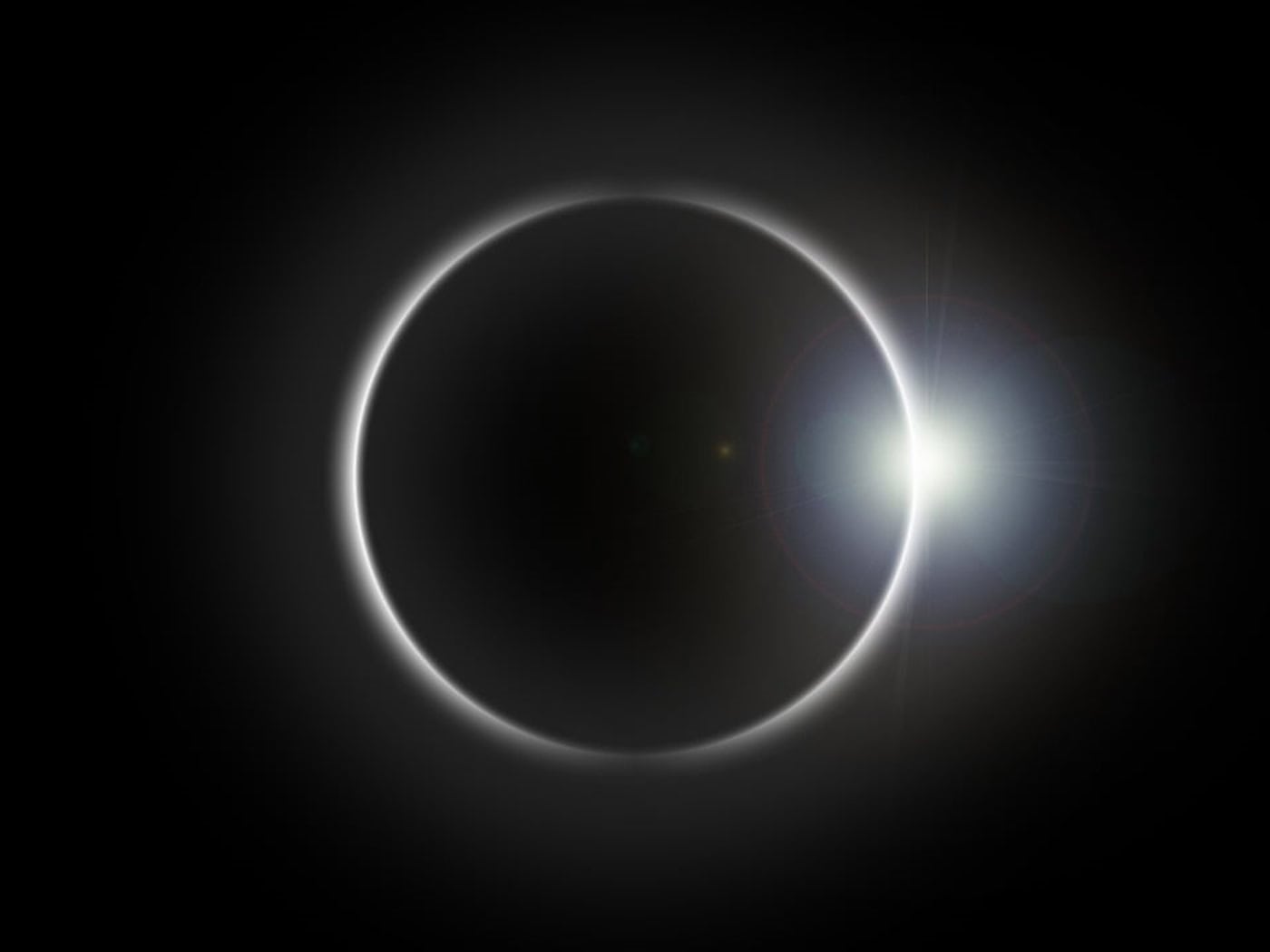 Die Sonnenfinsternis ist in Radebeul nur kurz sichtbar