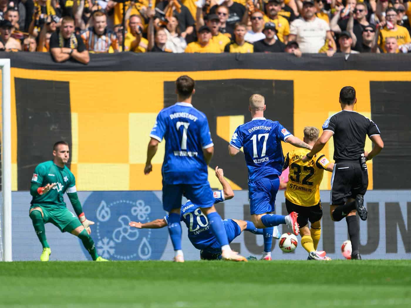 První vítězství v sezóně: Drážďany porazily oslabený Darmstadt