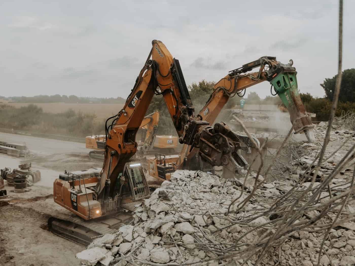 Abbruch an A14-Brücke bei Grimma läuft schneller