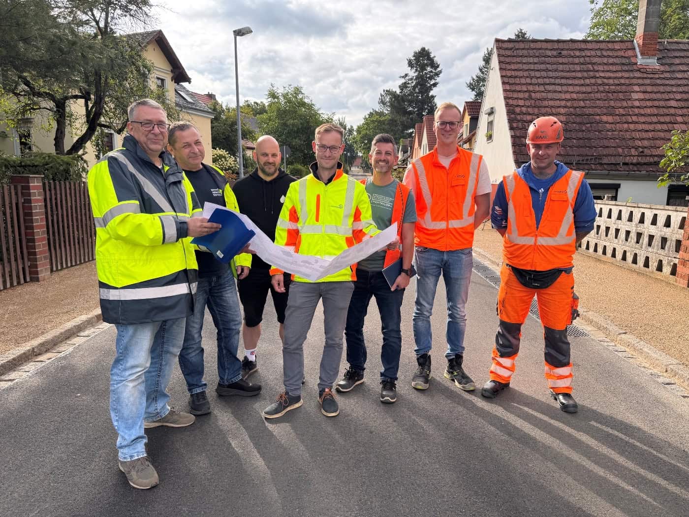 Gartenstraße in Coswig früher als geplant fertig