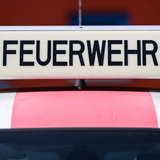 Gewerbegrundstück in Wurzen brennt