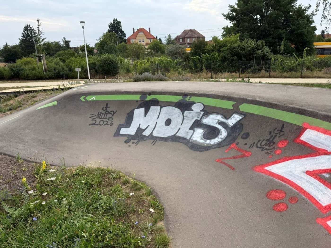 Coswig kämpft gegen zunehmende Graffiti-Schmierereien