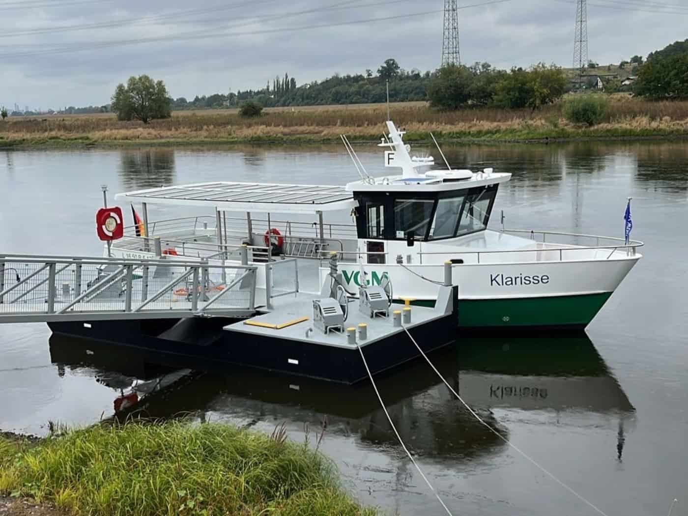 Zwei Fähren im Landkreis Meißen fahren auch im Winter