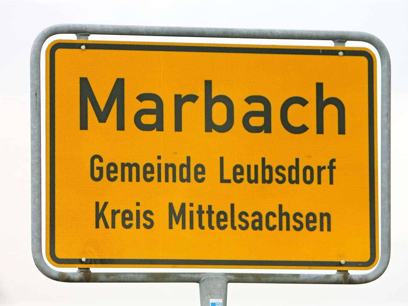 Mittelsachsen klagt über gestohlene Verkehrsschilder