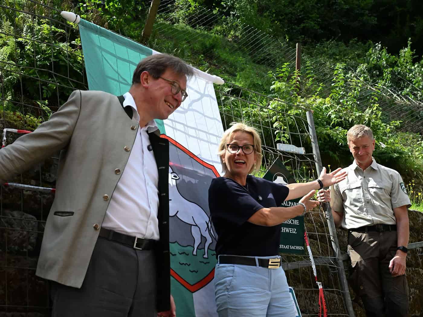Nach Unwetter in Rathen: Basteiweg wieder geöffnet