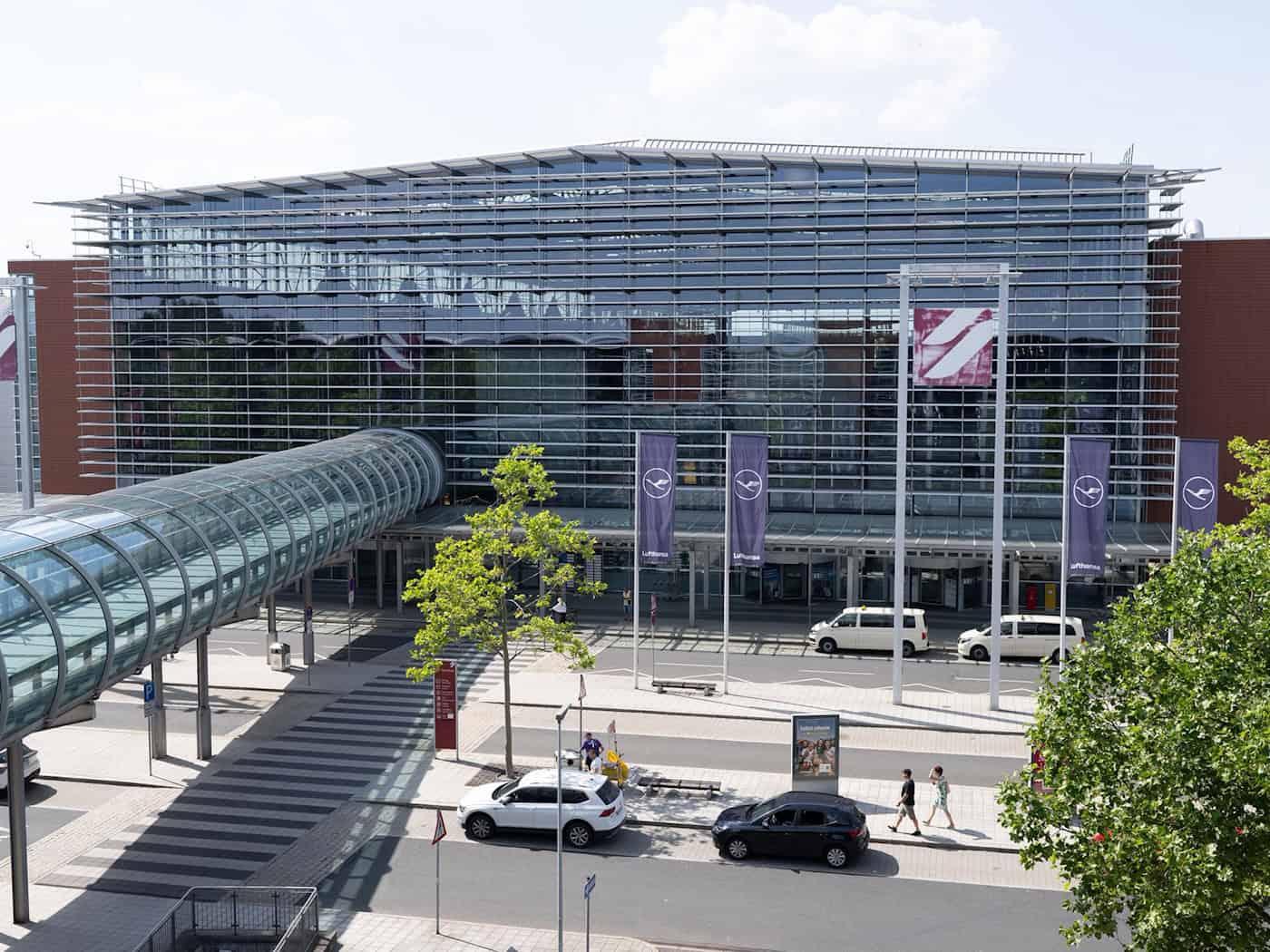 Notfallübung am Flughafen Dresden