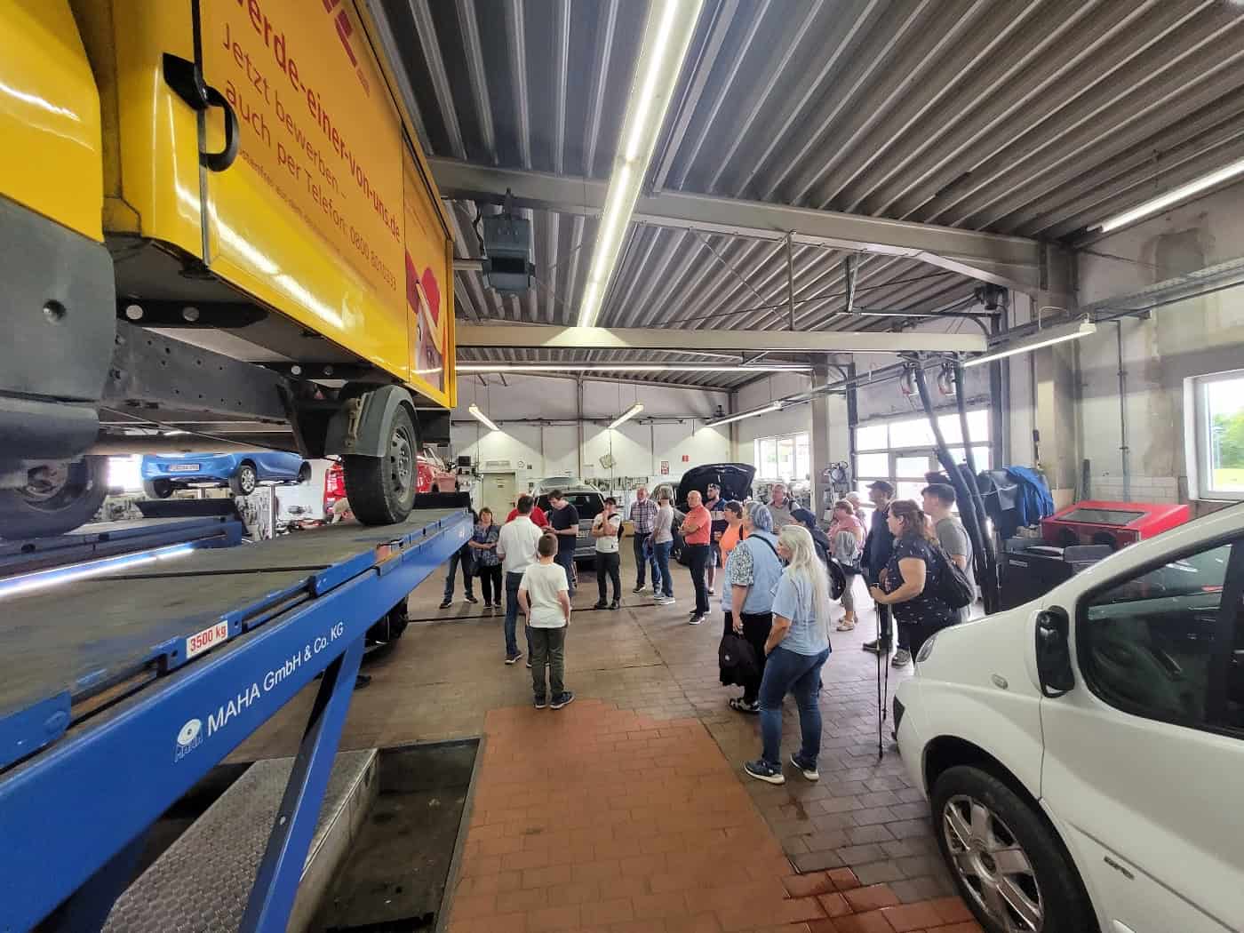 Spätschicht in Bischofswerda: Vier Touren, zwölf Unternehmen