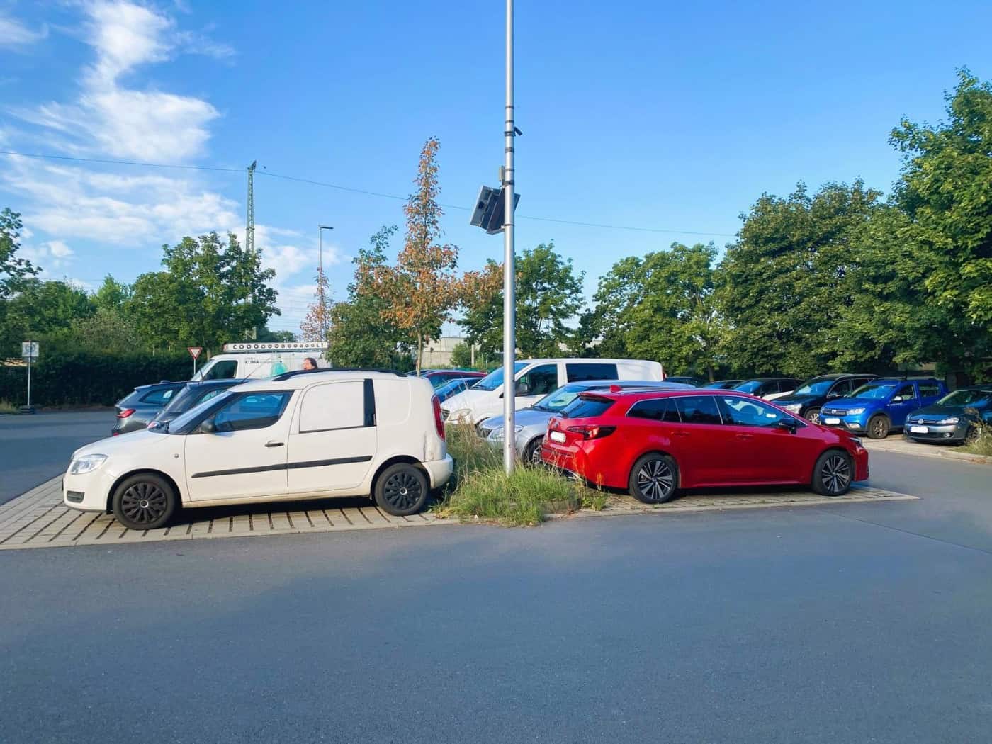 P+R-Parkplatz in Coswig wird gesperrt