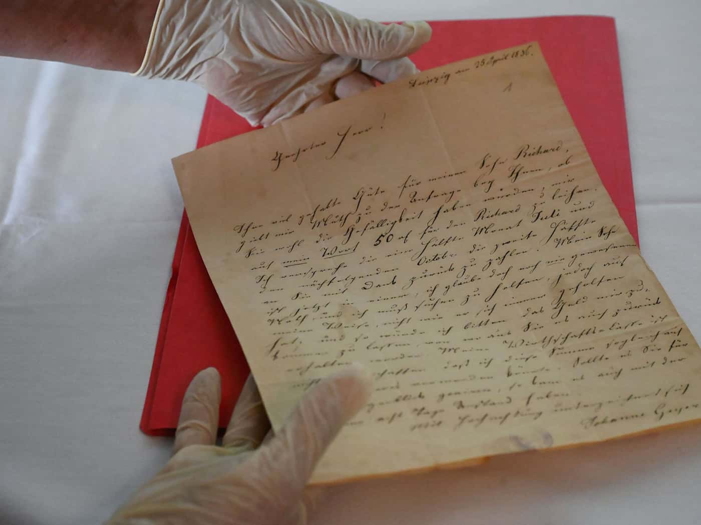 Richard Wagner in Financial Straits: Collection Acquires Artifact