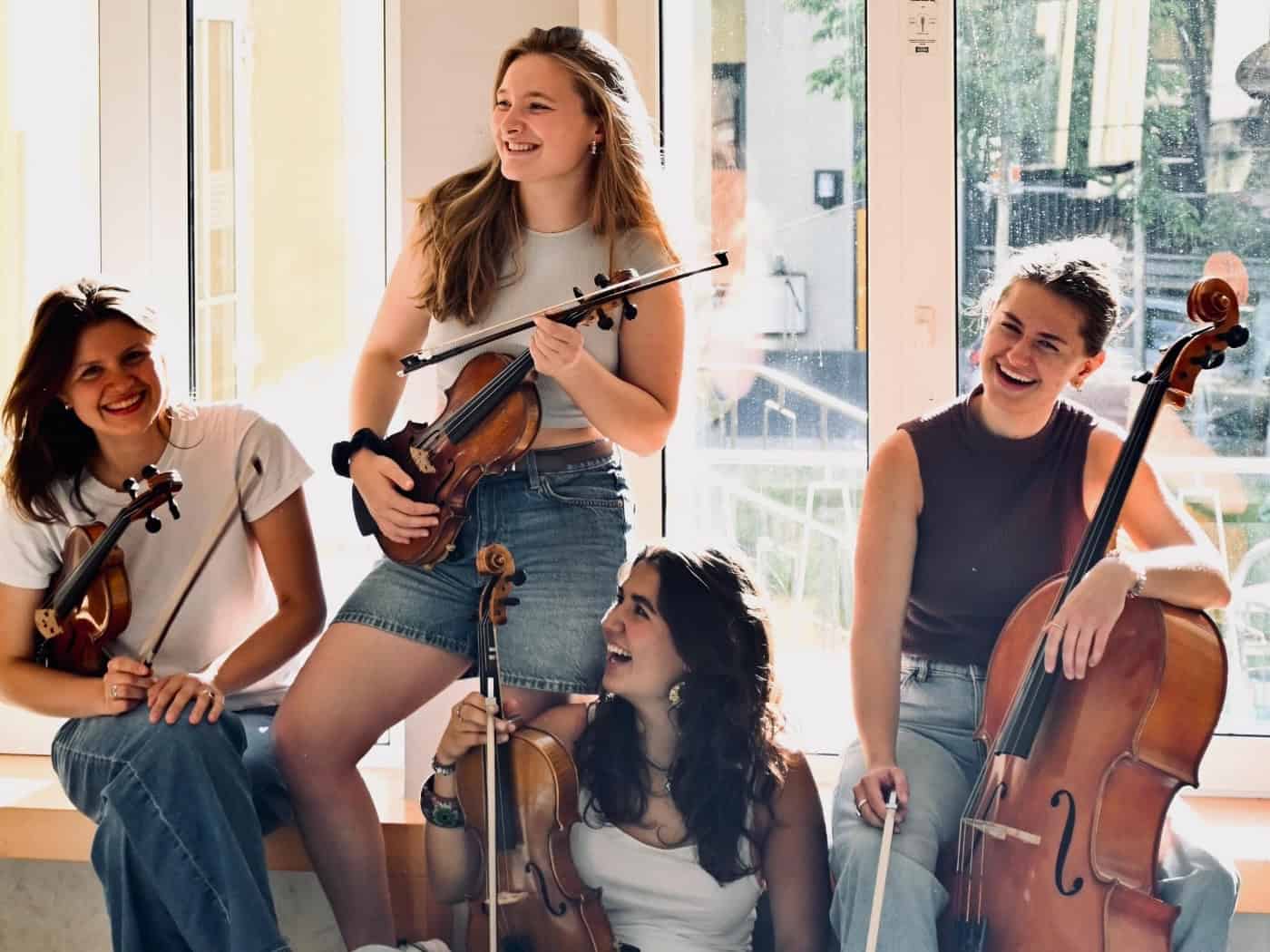 QuarNett spielt in der Klosterkirche St. Marienthal