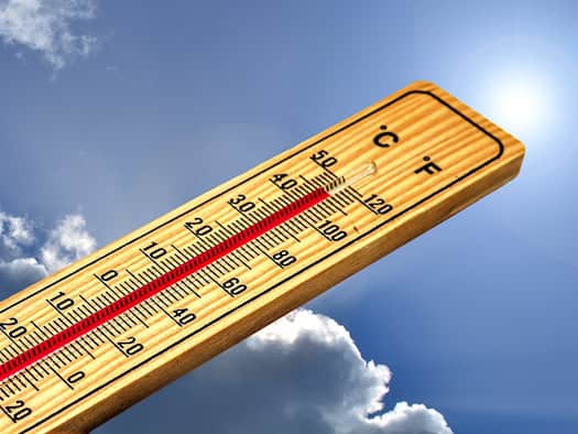 Extreme Hitze könnte in Jahrhundertsommern künftig länger anhalten als bisher.