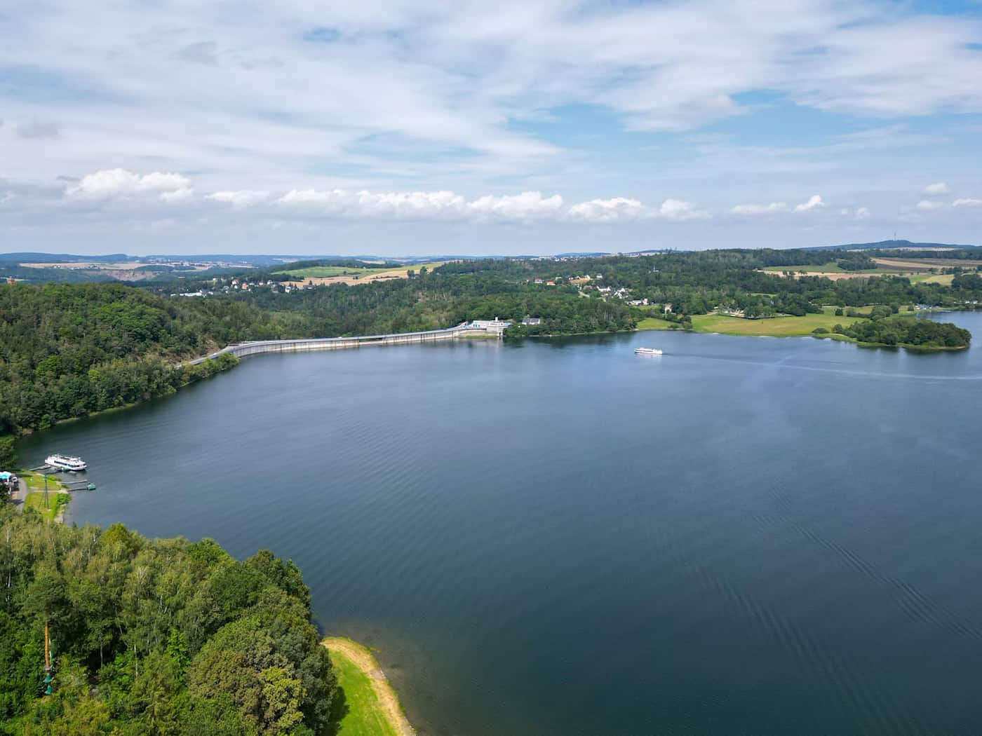 Vermisste Männer tot aus Talsperre Pöhl geborgen
