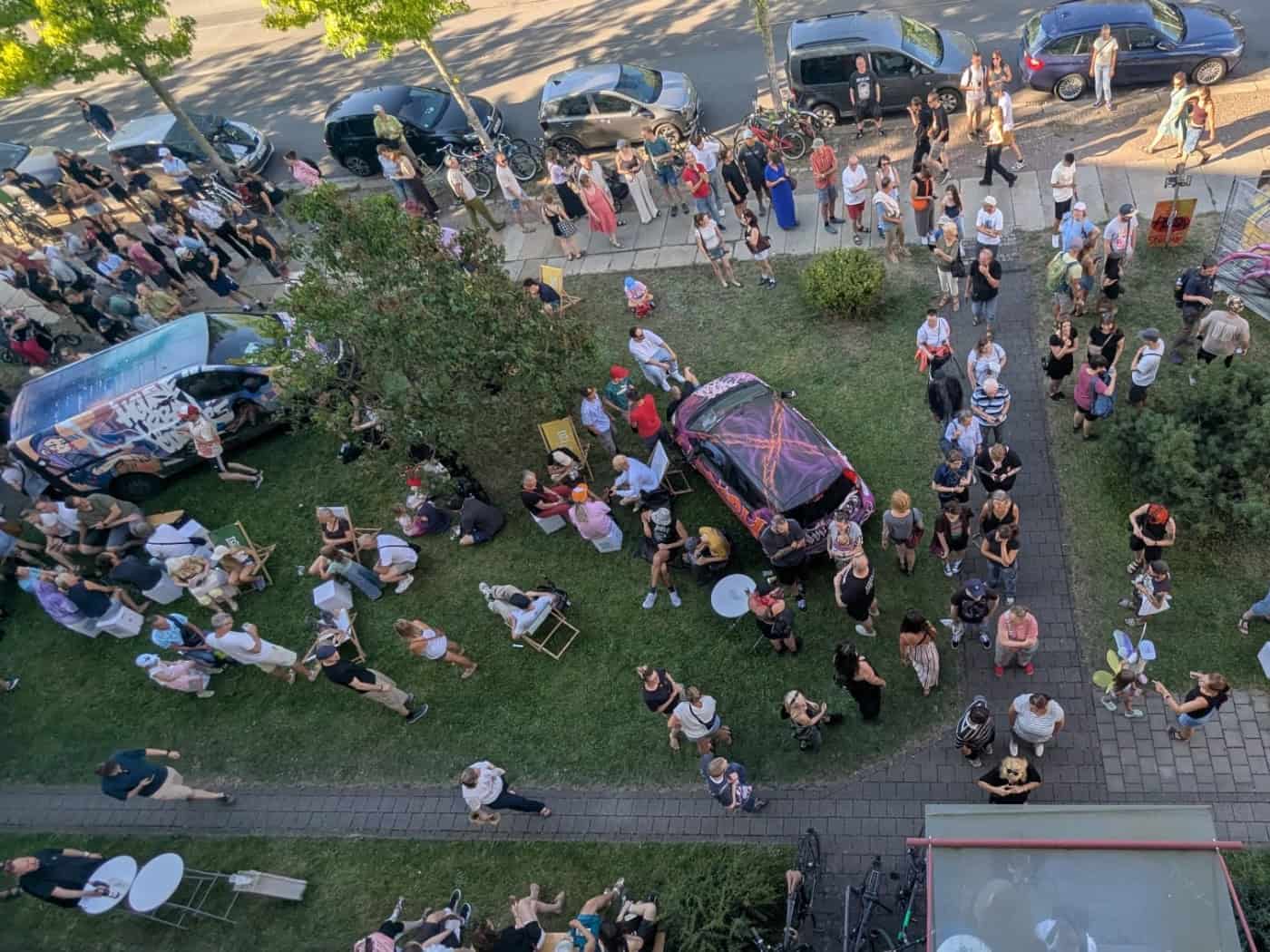 Wenn ein Wohnblock zur Galerie wird: House of Colors eröffnet in der Johannstadt