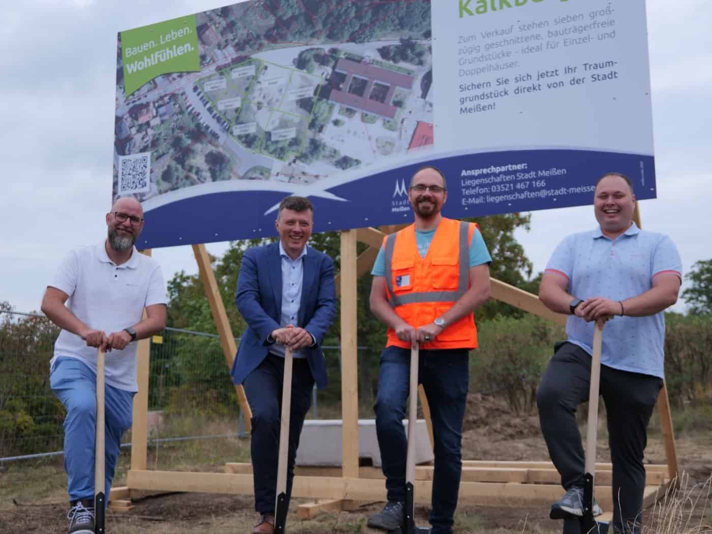 Meißen erschließt sieben neue Baugrundstücke am Kalkberg
