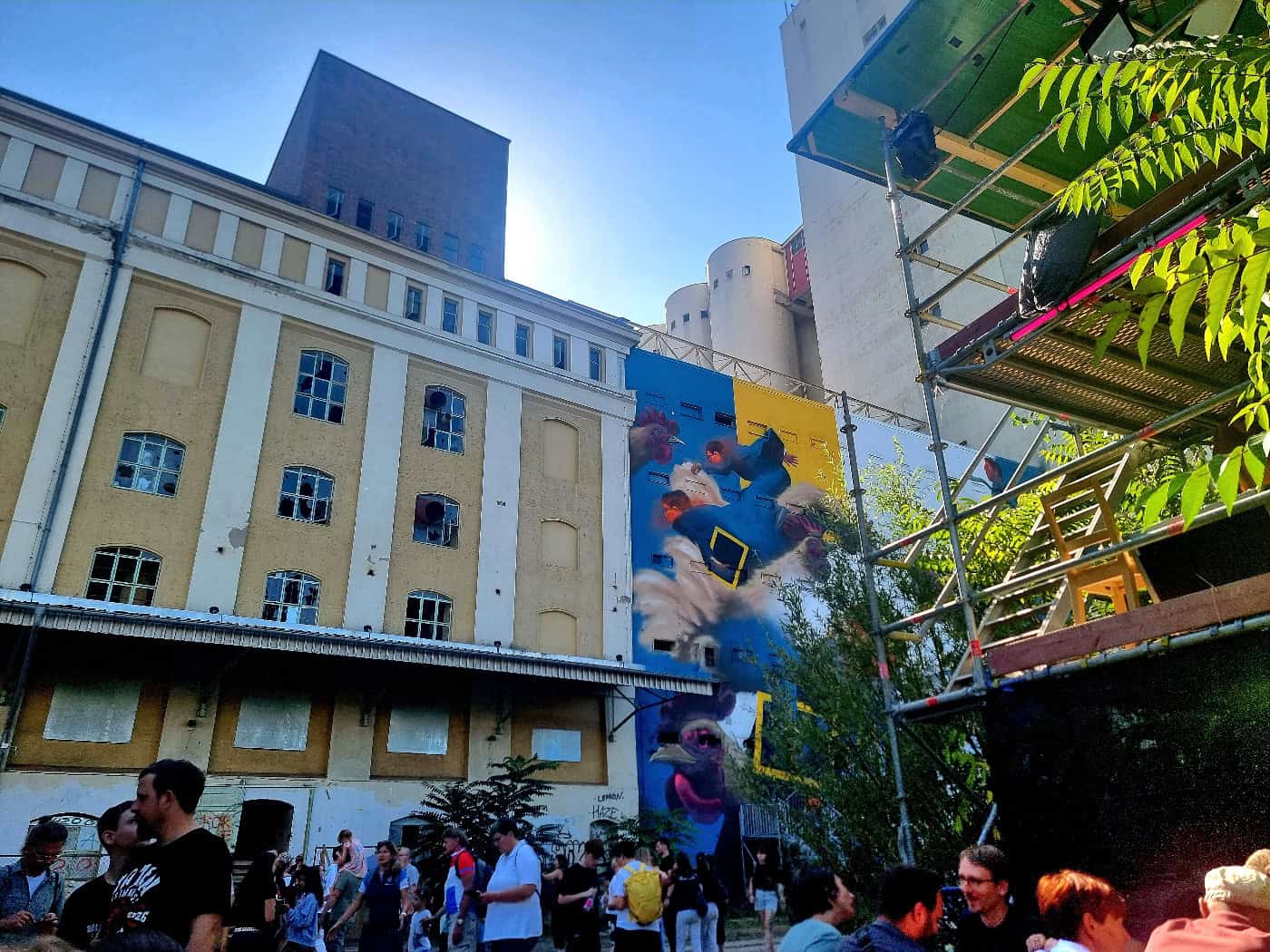 ibug in Riesa verewandelt Industriebrache in Festivalgelände