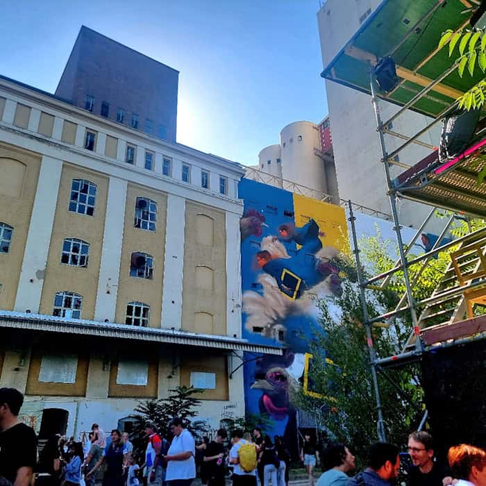 ibug in Riesa verewandelt Industriebrache in Festivalgelände
