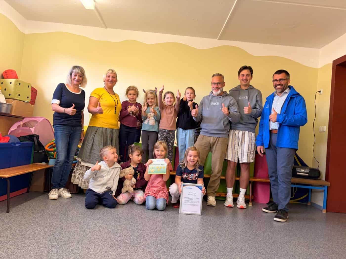 Kita „Querxenland“ als erste Sportliche Kita im Landkreis Görlitz ausgezeichnet