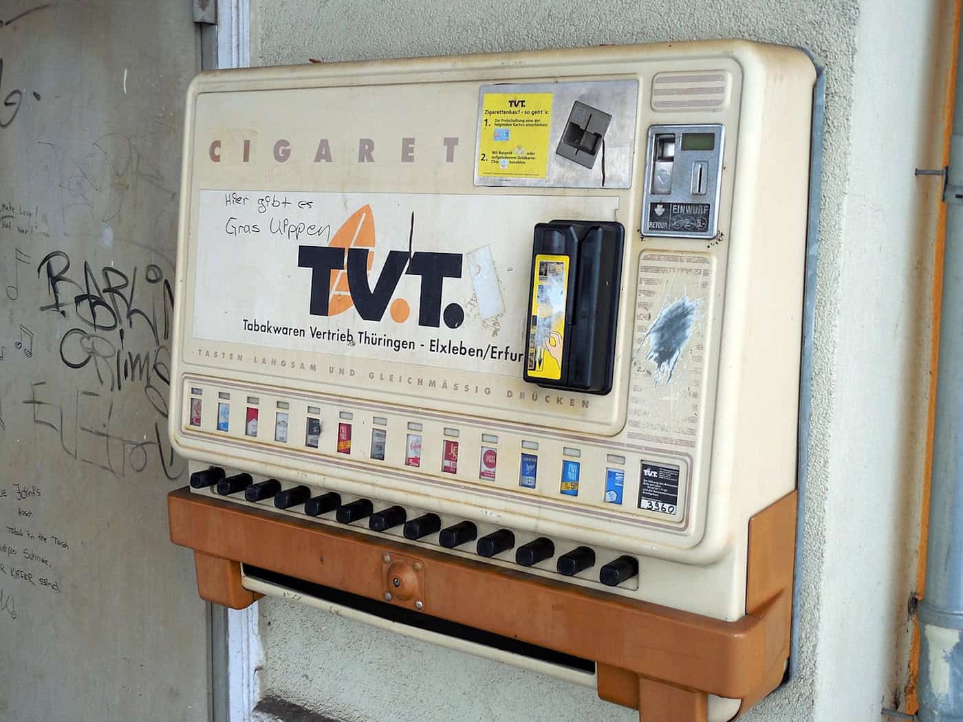 Zigarettenautomat in Klipphausen gesprengt