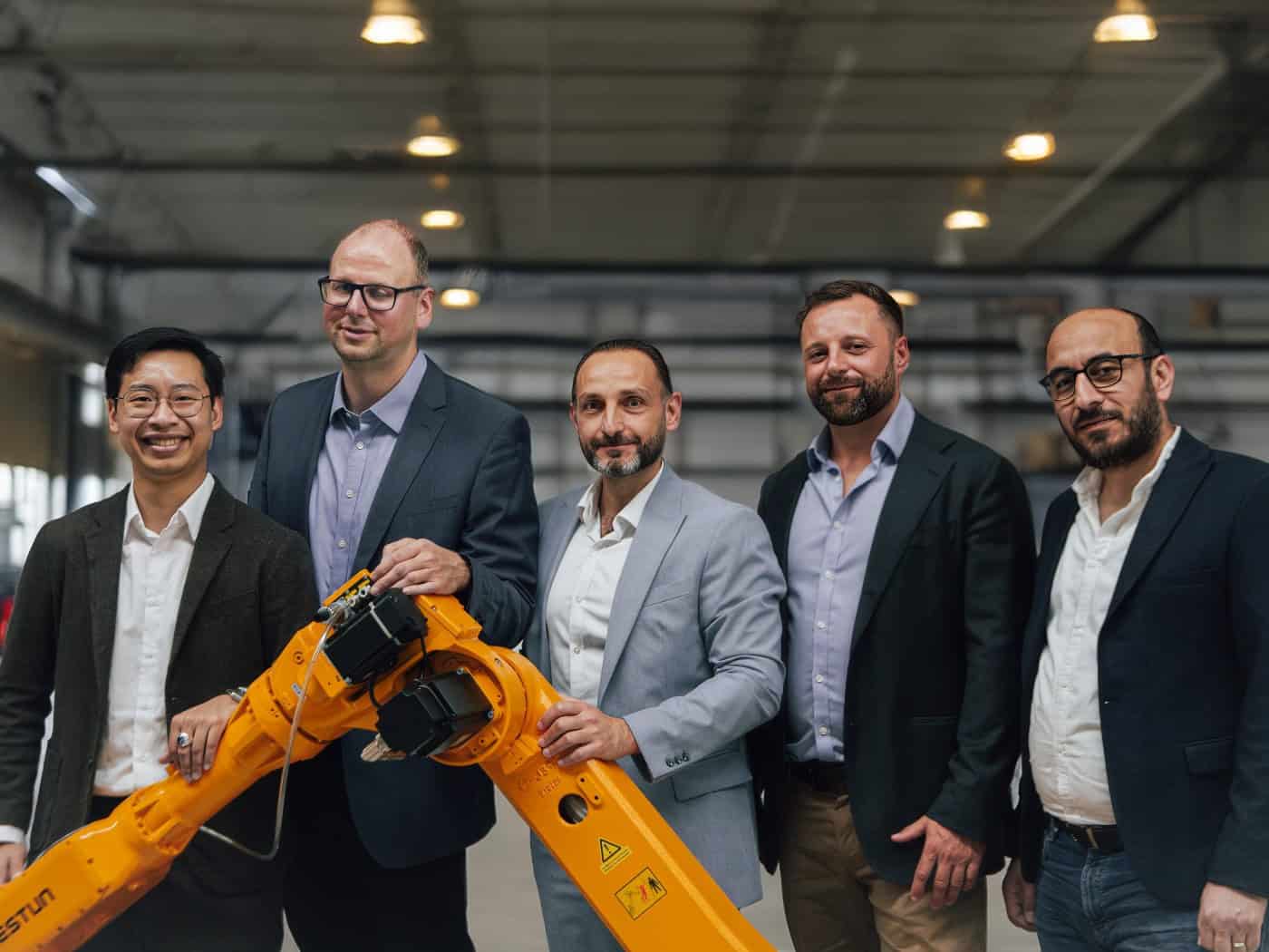 Roboterarm im Industriebereich
