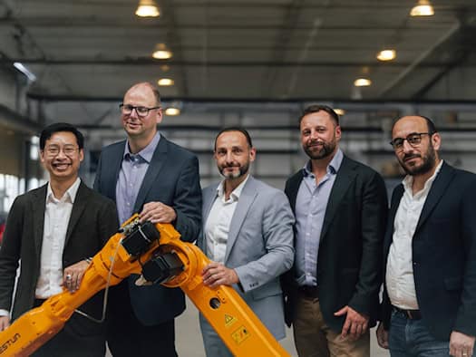 Roboterarm im Industriebereich