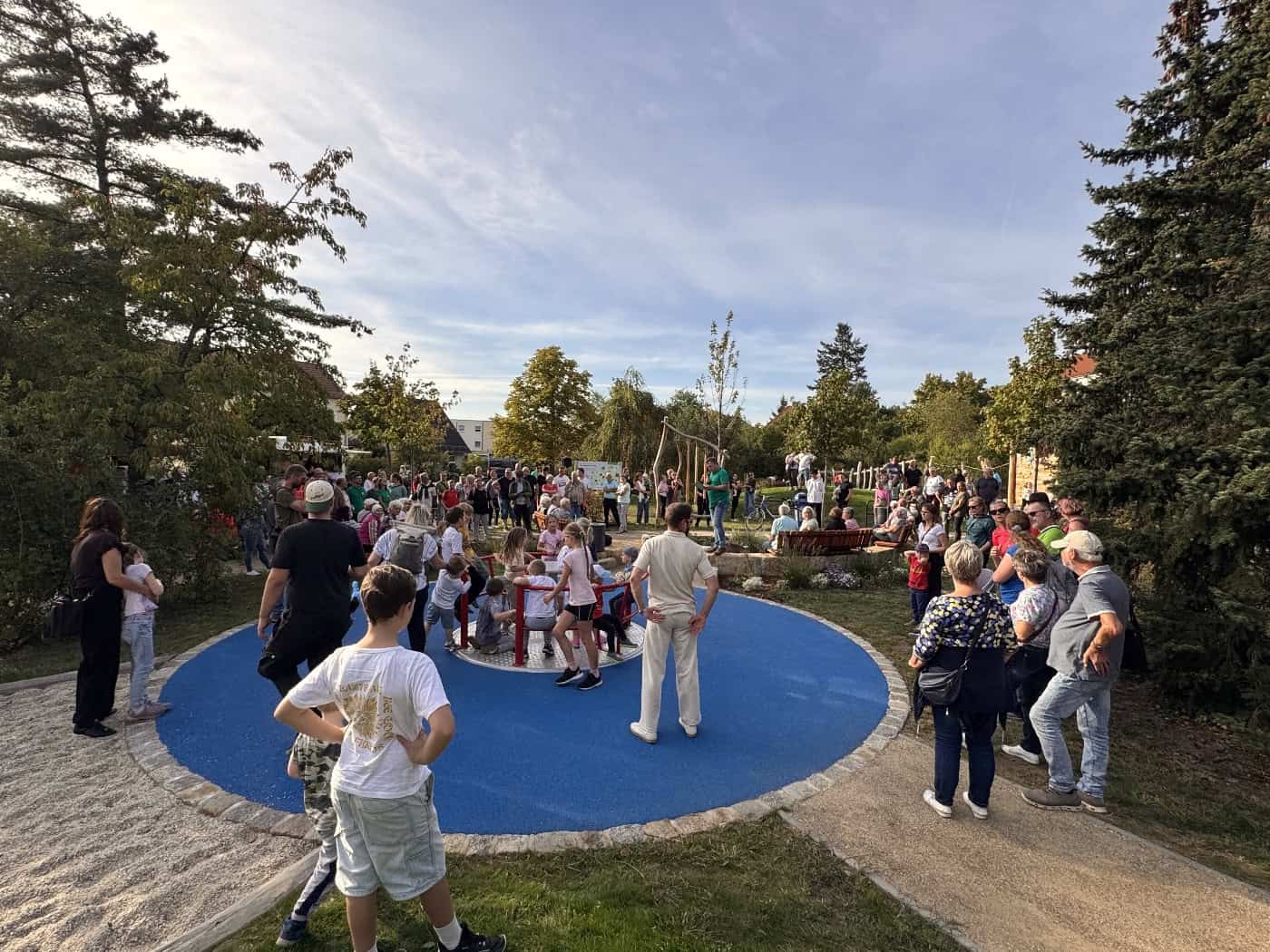 Coswig: Neuer Motorikpark an der Weinböhlaer Straße eröffnet
