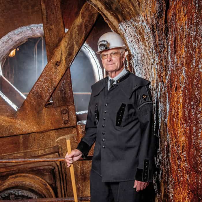Wasserrad in alter Bergbaustätte Turmhofschacht