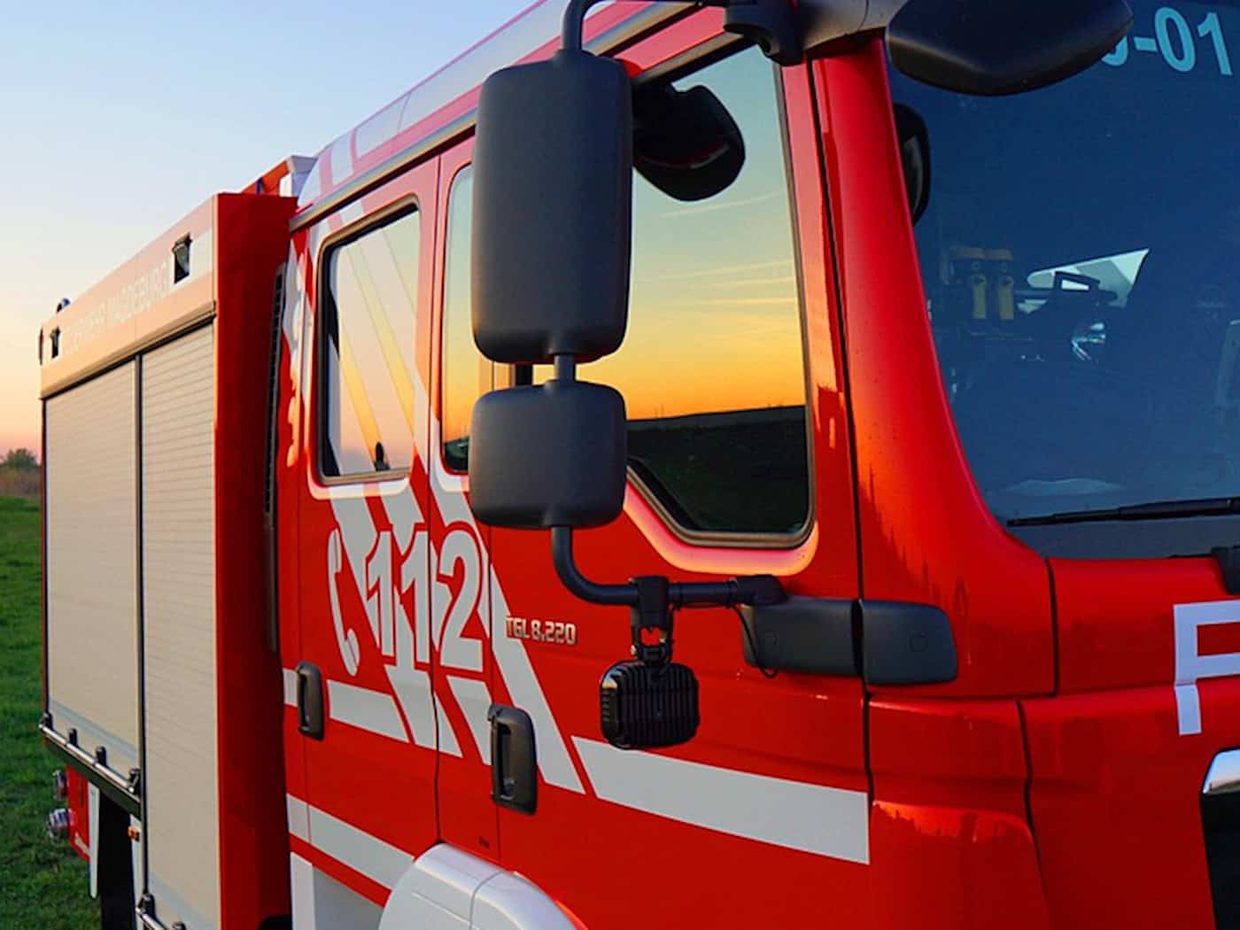 Meißen: Feuerwehr verhindert Übergreifen von Garagenbrand