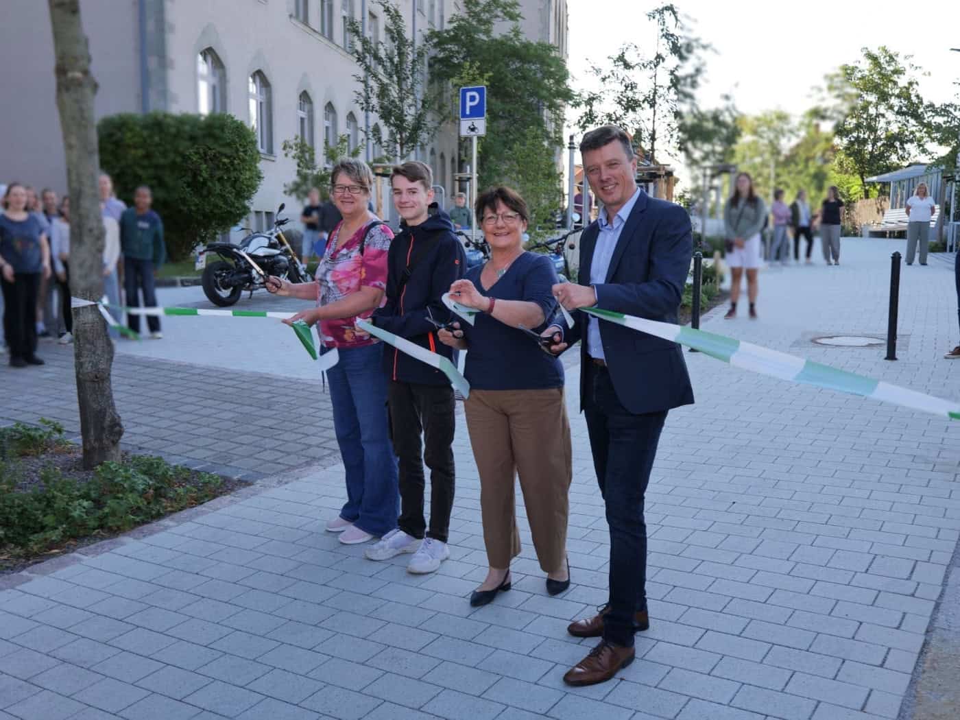 Meißner Kändlerstraße ist jetzt ein Schulhof
