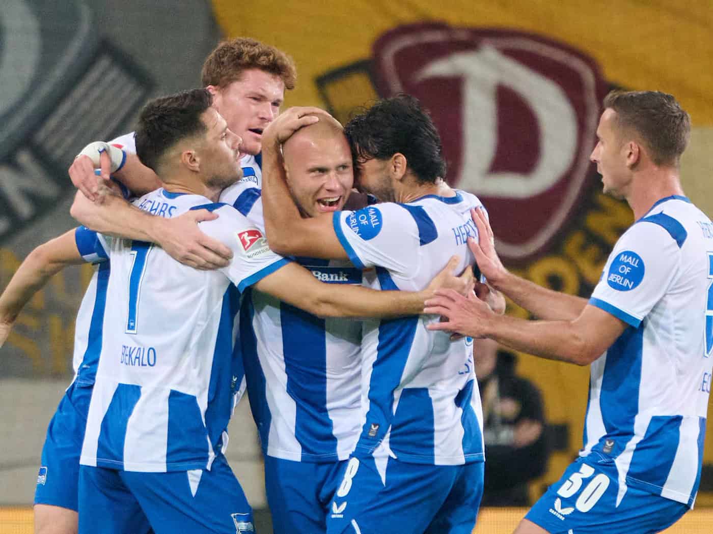 Toxic and heated—but only on the field: Hertha wins in Dresden