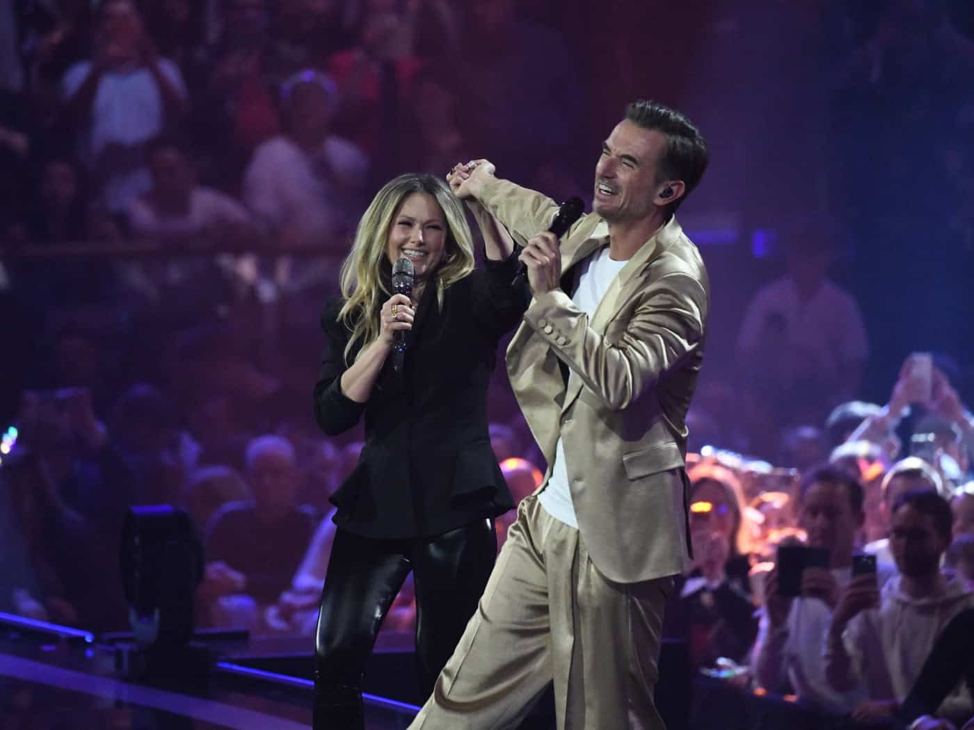 Helene Fischer und Florian Silbereisen sind bei der Goldenen Henne dabei.