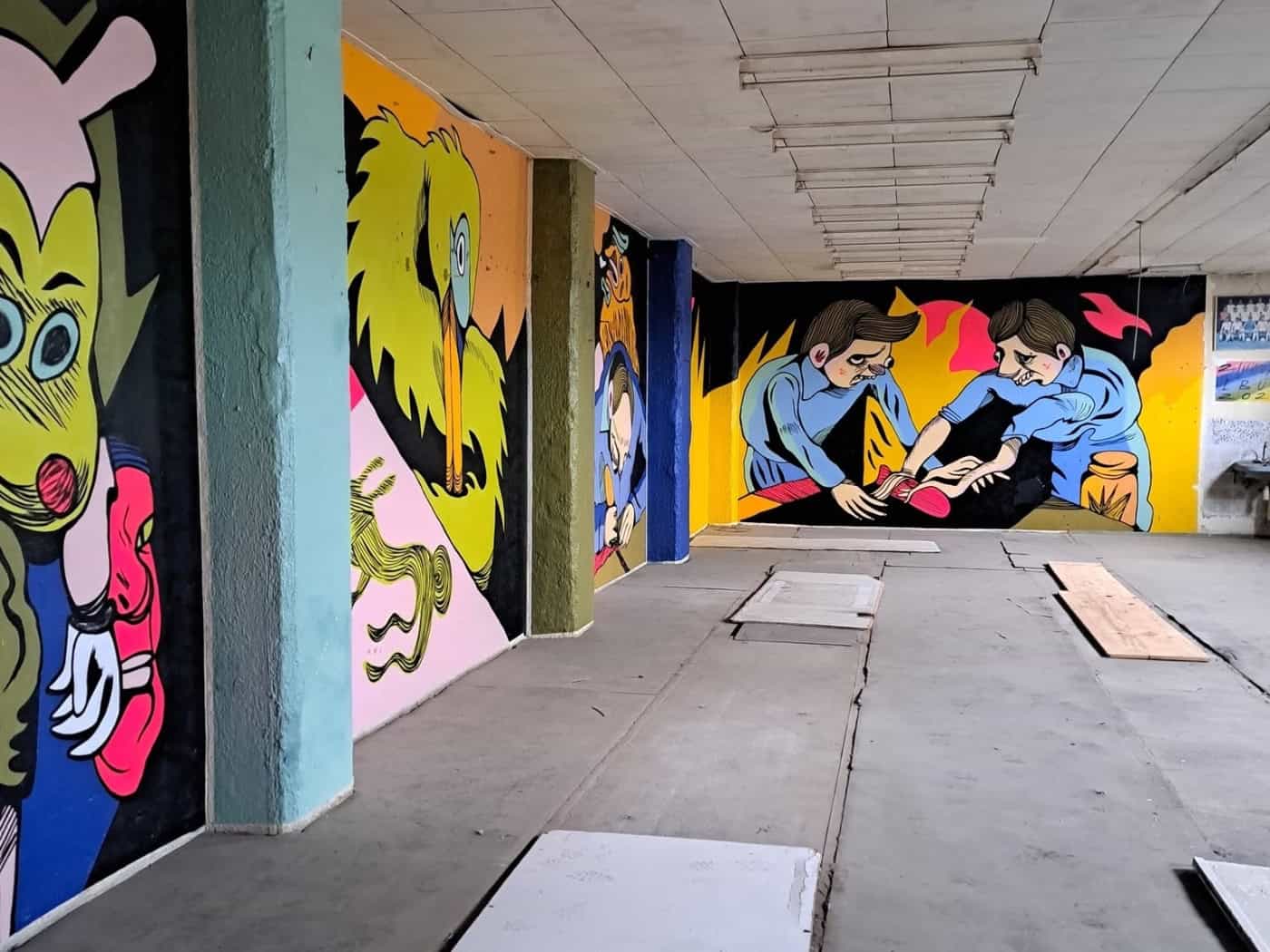 Feralpi bei ibug: Streetart im alten Muskator-Werk Riesa