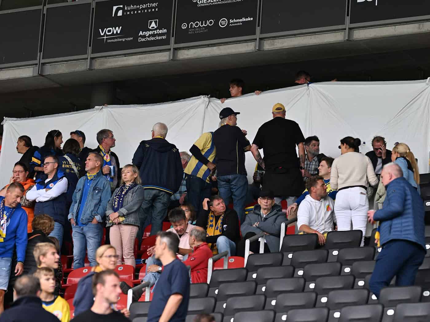 Lékařská pohotovost při utkání Braunschweig – Drážďany
