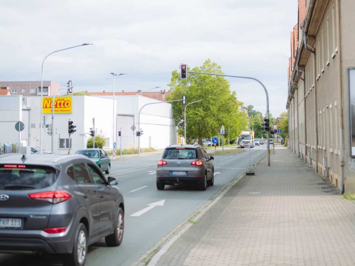 Riesa: Vollsperrung auf der Friedrich-List-Straße beginnt