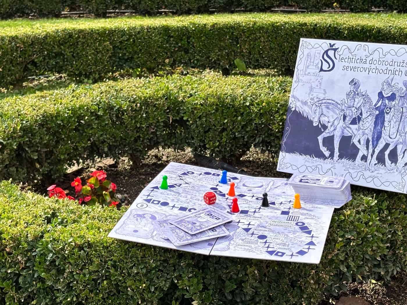 Neue Brettspielreise durch Burgen und Schlösser Nordostböhmens