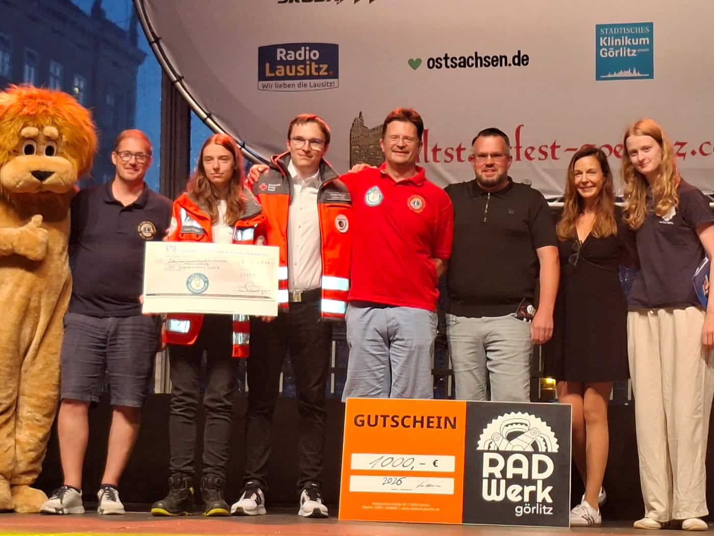 Über 10.000 Euro für das Jugendrotkreuz Görlitz