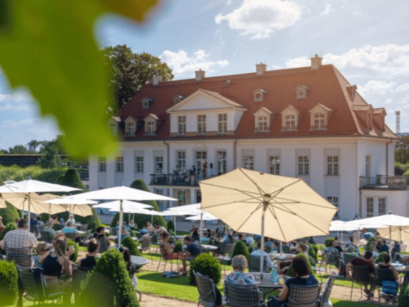 Radebeul: Schloss Wackerbarth feiert Federweißerfest