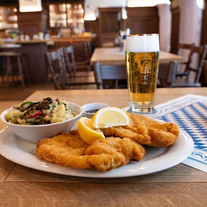 Schnitzel Teller