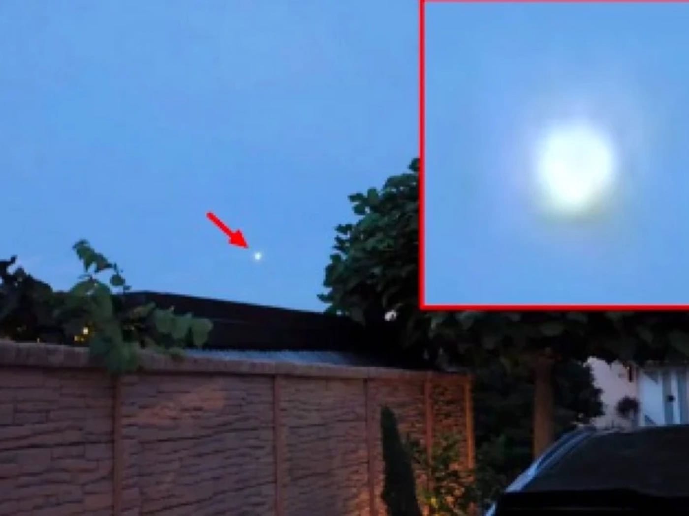 Helles Licht über Großenhain: Ufo gesichtet