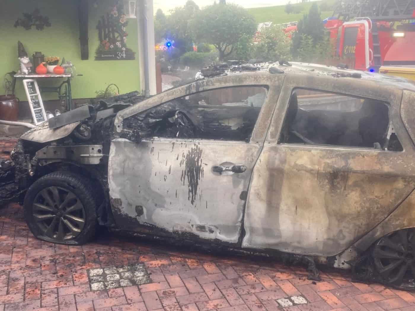 Garagenbrand in Schönberg: 100.000 Euro Sachschaden