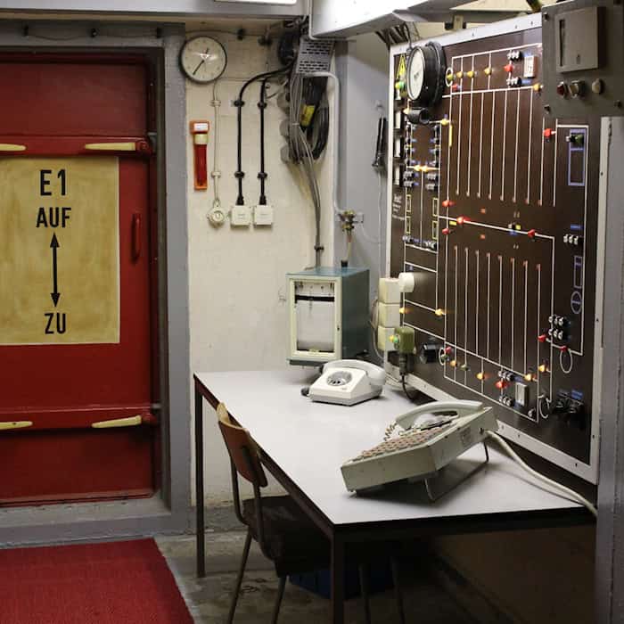 Einblick in den Stasi-Bunker Machern