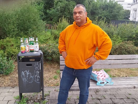 Pfandpirat Gründer Sammy Zimmermanns